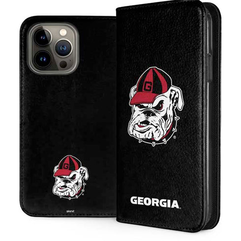 University of Georgia Bulldogs Mascot iPhone 15 Pro Max Folio Case