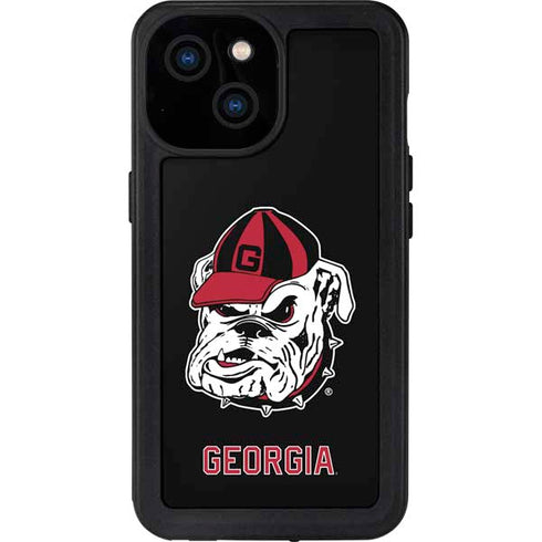 University of Georgia Bulldogs Mascot iPhone 15 Waterproof Case