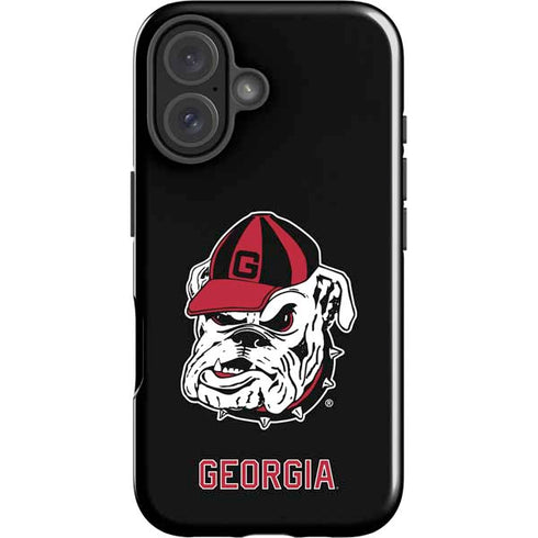 University of Georgia Bulldogs Mascot iPhone 16 Impact Case
