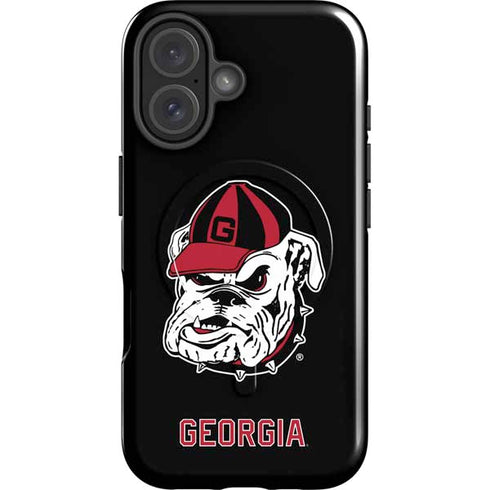 University of Georgia Bulldogs Mascot iPhone 16 Plus Magsafe Impact Case