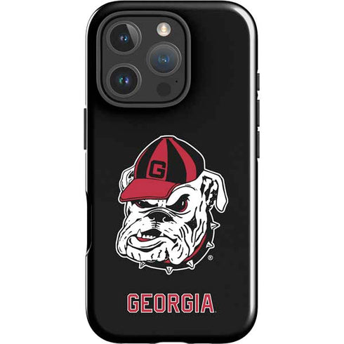 University of Georgia Bulldogs Mascot iPhone 16 Pro Impact Case