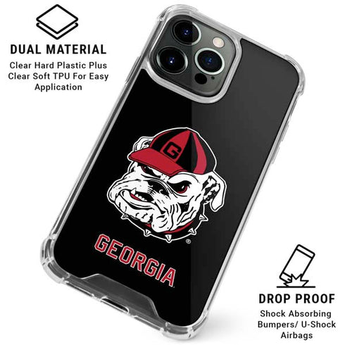 University of Georgia Bulldogs Mascot iPhone 16 Pro Max Clear Case