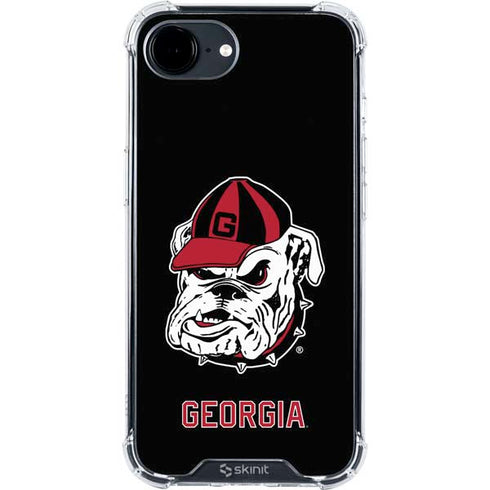 University of Georgia Bulldogs Mascot iPhone 16e Clear Case