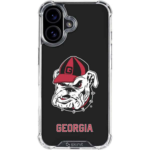 University of Georgia Bulldogs Mascot iPhone 17 Clear Case