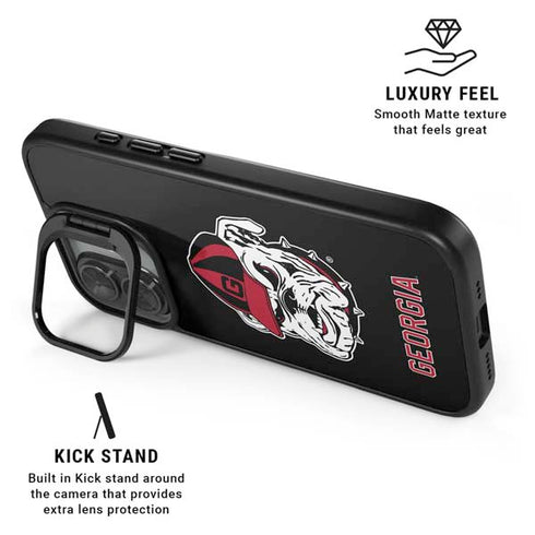 University of Georgia Bulldogs Mascot iPhone 17 Kickstand Case