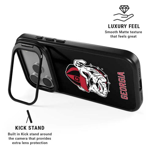 University of Georgia Bulldogs Mascot iPhone 17 Pro Kickstand Case