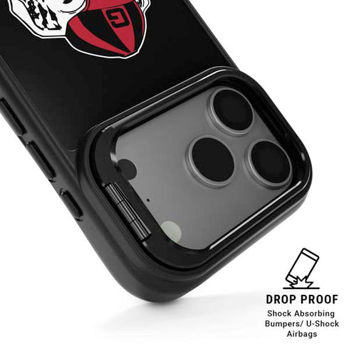 University of Georgia Bulldogs Mascot iPhone 17 Pro Kickstand Case