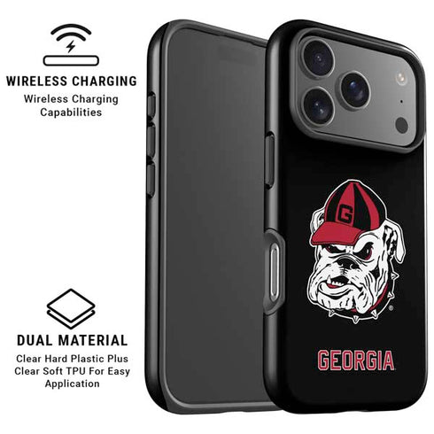 University of Georgia Bulldogs Mascot iPhone 17 Pro Magsafe Impact Case
