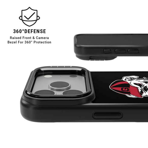 University of Georgia Bulldogs Mascot iPhone 17 Pro Max Kickstand Case