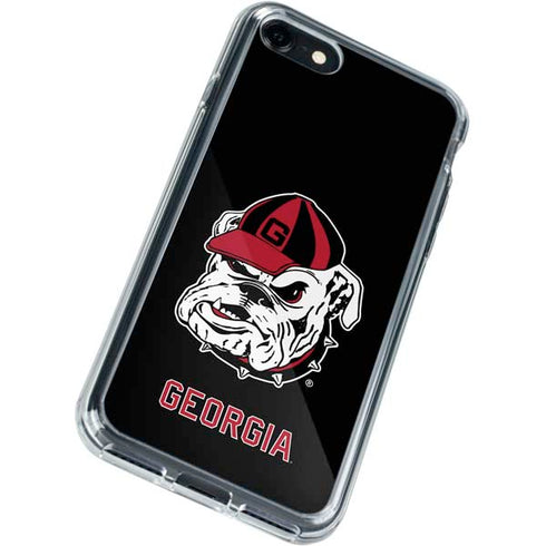 University of Georgia Bulldogs Mascot iPhone SE (2nd & 3rd Gen) Clear Case