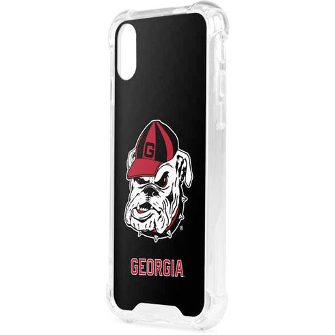 University of Georgia Bulldogs Mascot iPhone XS Clear Case