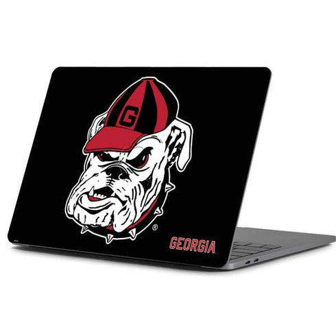 University of Georgia Bulldogs Mascot Apple MacBook Pro 13-inch Skin