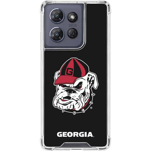University of Georgia Bulldogs Mascot Moto G 5G (2025) Clear Case