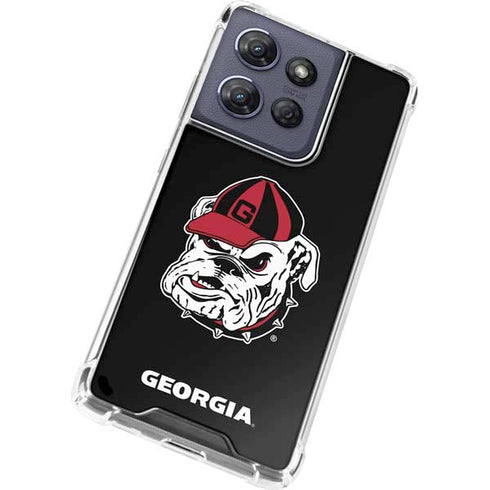 University of Georgia Bulldogs Mascot Moto G 5G (2025) Clear Case