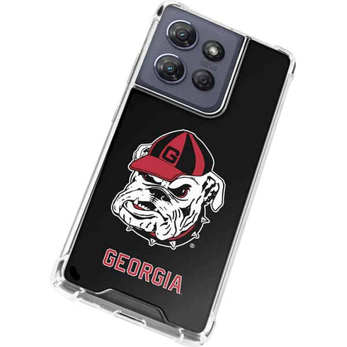 University of Georgia Bulldogs Mascot Moto G Play 5G (2025) Clear Case
