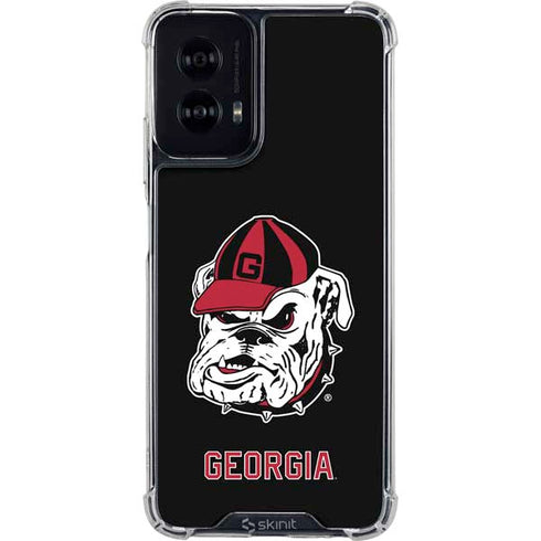 University of Georgia Bulldogs Mascot Moto G Power 5G (2024) Clear Case