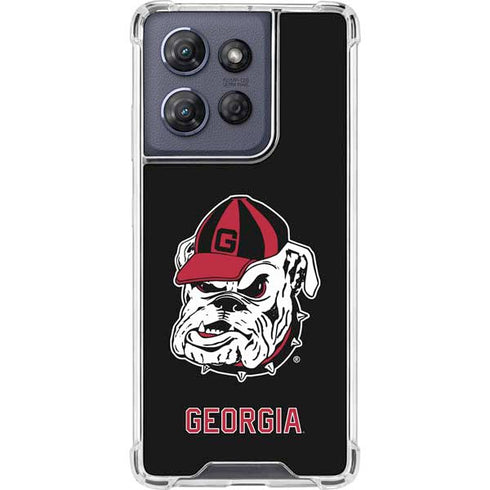 University of Georgia Bulldogs Mascot Moto G Power 5G (2025) Clear Case