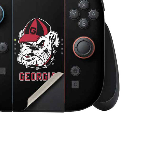 University of Georgia Bulldogs Mascot Nintendo Switch 2 (2025) Joy-Con Controller Skin