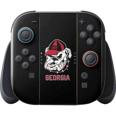 University of Georgia Bulldogs Mascot Nintendo Switch 2 (2025) with Joy-Con Skin