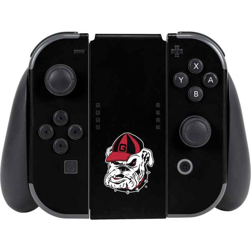 University of Georgia Bulldogs Mascot Nintendo Switch (2017-2021) Joy-Con Controller Skin
