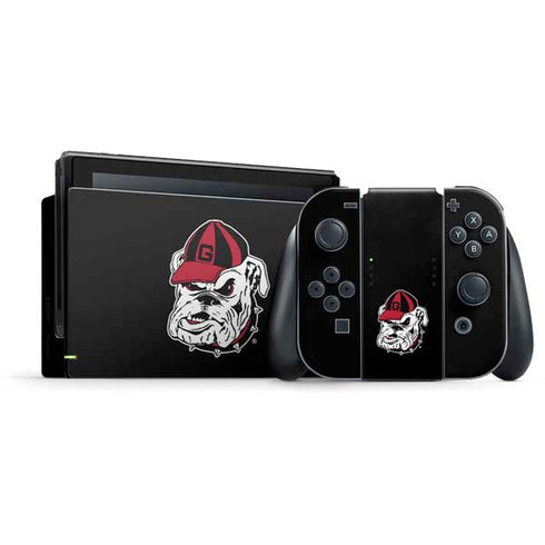 University of Georgia Bulldogs Mascot Nintendo Switch Bundle Skin