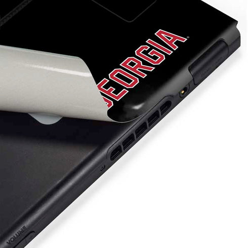 University of Georgia Bulldogs Mascot Nintendo Switch Bundle Skin