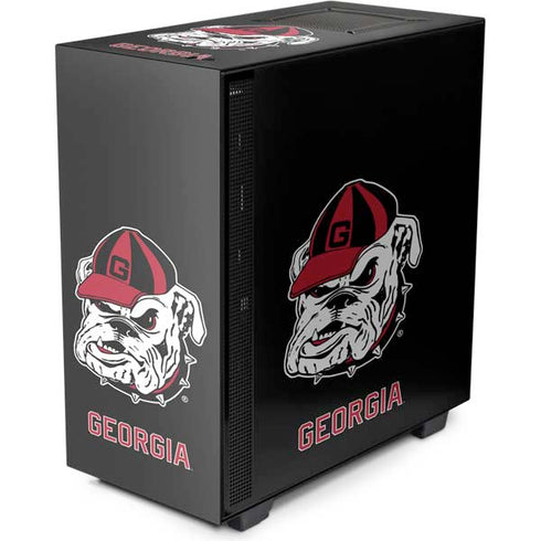 University of Georgia Bulldogs Mascot NZXT H510 Compact ATX Mid-Tower Case Skin