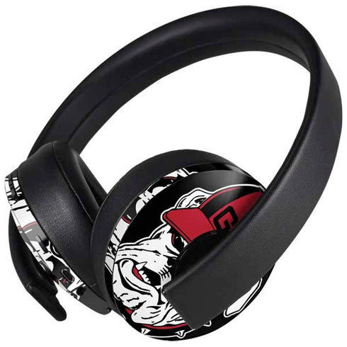 University of Georgia Bulldogs Mascot PlayStation 4 Gold Wireless Headset Skin