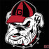 University of Georgia Bulldogs Mascot PlayStation 4 Gold Wireless Headset Skin