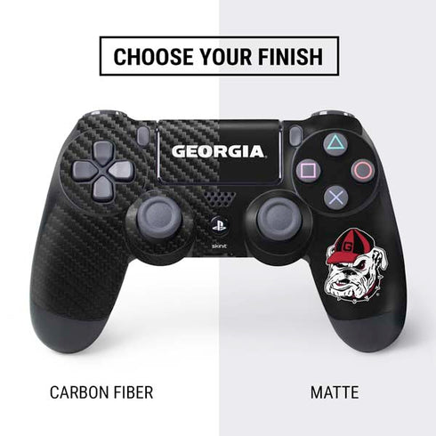 University of Georgia Bulldogs Mascot PS4 Controller Skin