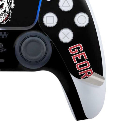 University of Georgia Bulldogs Mascot PS5 Controller Skin