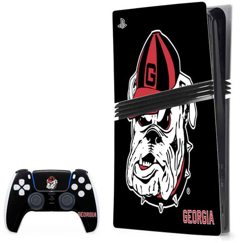 University of Georgia Bulldogs Mascot PS5 Pro Bundle Skin