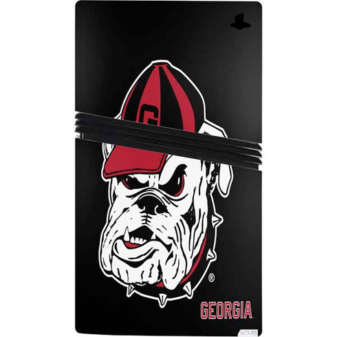 University of Georgia Bulldogs Mascot PS5 Pro Console Skin