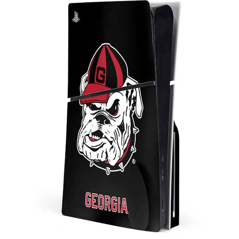 University of Georgia Bulldogs Mascot PS5 Slim Disk Console Skin