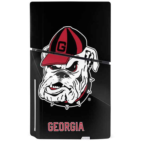 University of Georgia Bulldogs Mascot PS5 Slim Disk Console Skin