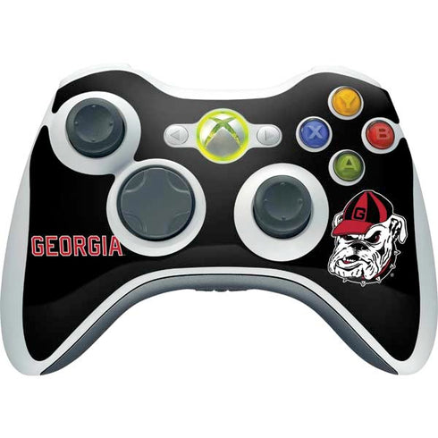 University of Georgia Bulldogs Mascot Xbox 360 Wireless Controller Skin