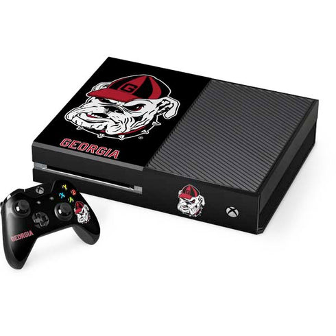 University of Georgia Bulldogs Mascot Xbox One Console and Controller Bundle Skin