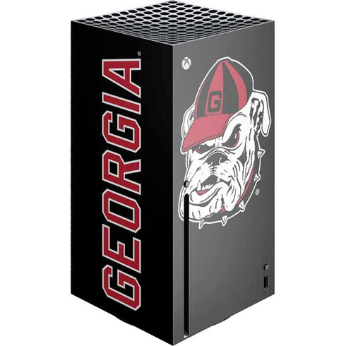 University of Georgia Bulldogs Mascot Xbox Series X Console Skin