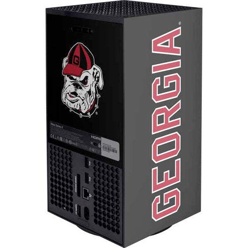 University of Georgia Bulldogs Mascot Xbox Series X Console Skin