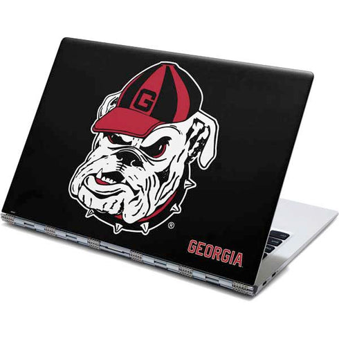 University of Georgia Bulldogs Mascot Yoga 910 2-in-1 14in Touch-Screen Skin