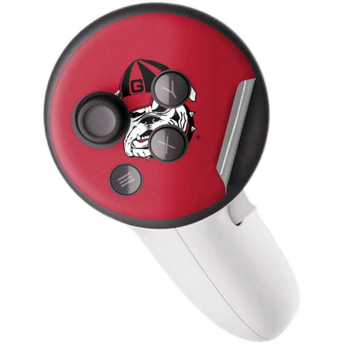 University of Georgia Bulldogs Logo Meta Quest 3S Skin
