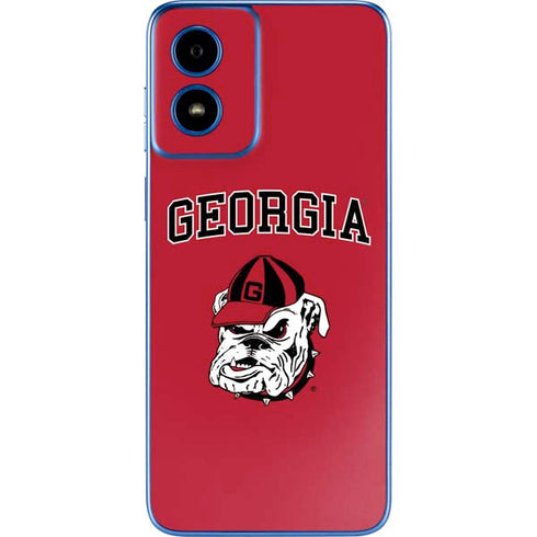 University of Georgia Bulldogs Logo Moto G Play 4G (2024) Skin