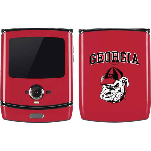 University of Georgia Bulldogs Logo Motorola RAZR Skin