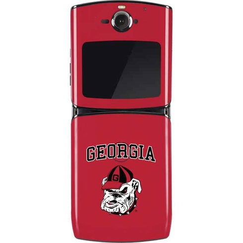 University of Georgia Bulldogs Logo Motorola RAZR Skin