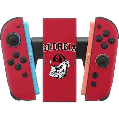 University of Georgia Bulldogs Logo Nintendo Switch 2 (2025) Joy-Con Controller Skin