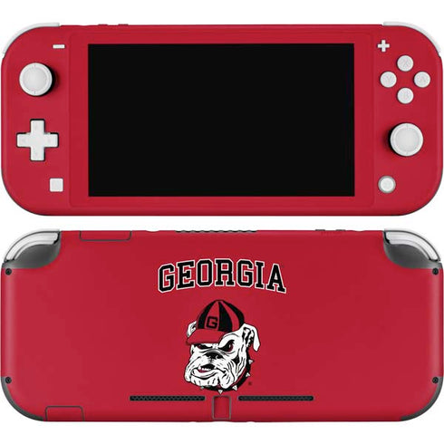 University of Georgia Bulldogs Logo Nintendo Skins