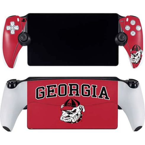 University of Georgia Bulldogs Logo PlayStation Portal Remote Player Skin