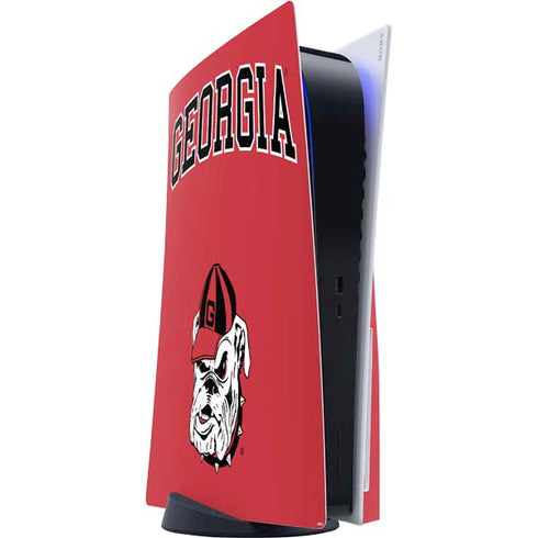 University of Georgia Bulldogs Logo PlayStation PS5 Skins