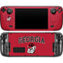 University of Georgia Bulldogs Logo Steam Deck Handheld Gaming Computer OLED Skin