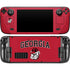 University of Georgia Bulldogs Steam Deck Handheld Gaming Computer Skin